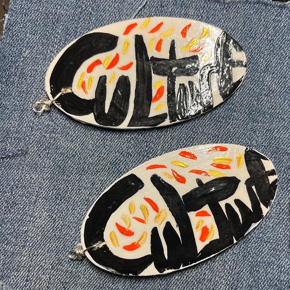 Handmade Wooden Earrings